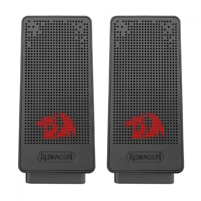 Caixa de Som Gamer Redragon Ranch, Stereo, AUX, USB, Preto, GS513
