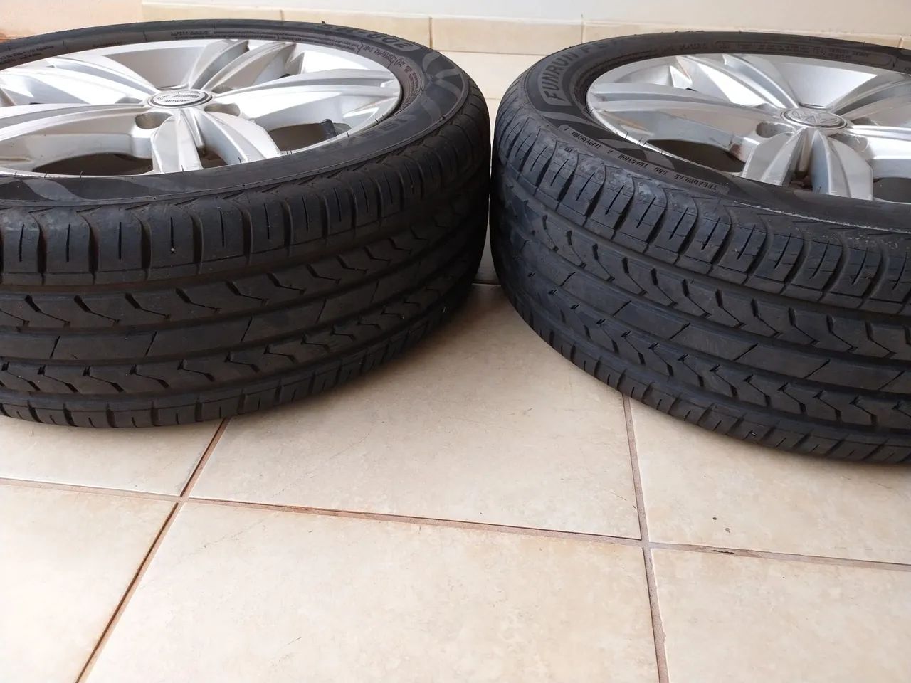 4 Rodas Aluminio  Original Volks 5 furos  Polo, Virtus,Fox.  - Foto 4