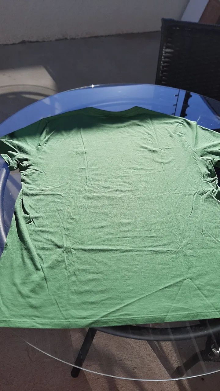 Camiseta Lacoste Verde Masculina  - Foto 2