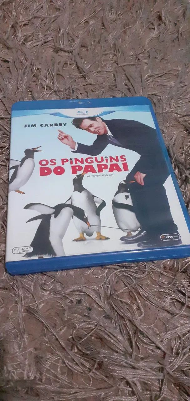Bluray os Pinguins do papai