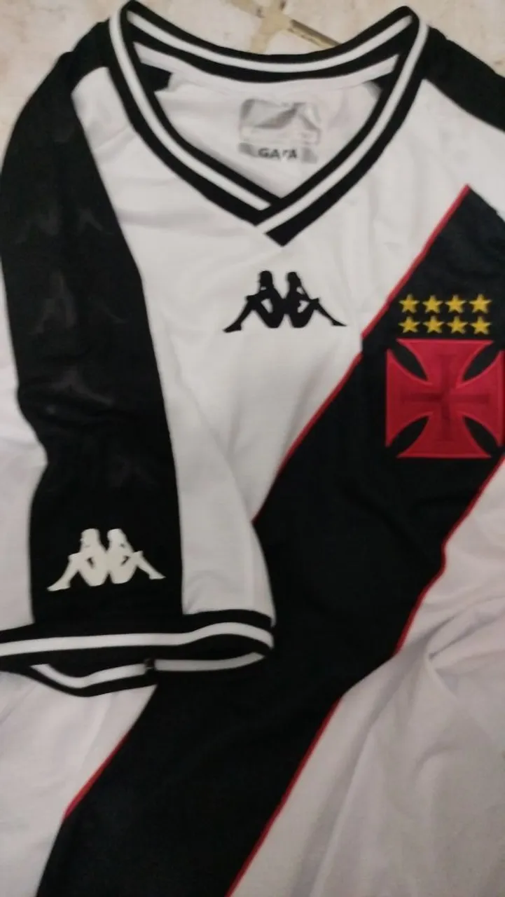 Camisa de Time Vasco Kappa - Autêntica