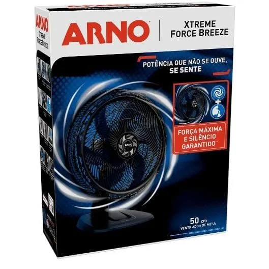 Ventilador de Mesa Arno Xtreme Force Breeze 50cm