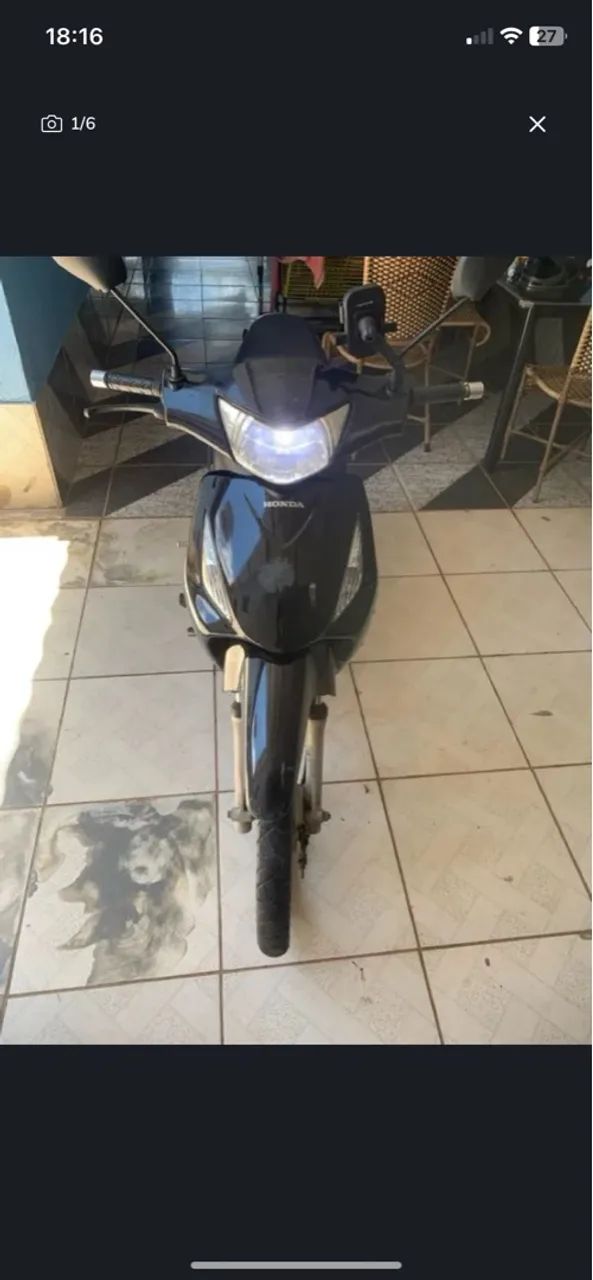 Honda Biz 125 / 2009 / Preta
