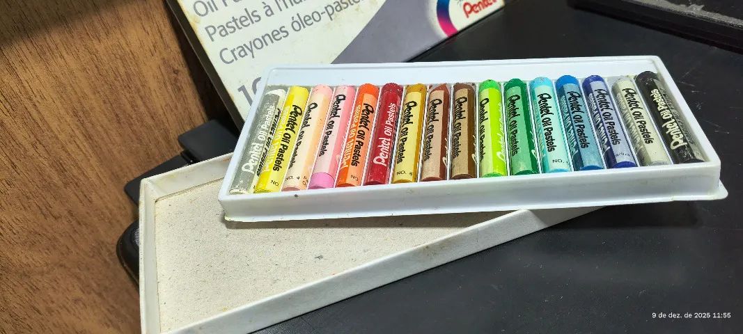 16 GIZ PASTEL OLEOSO MARCA PENTEL - Foto 5