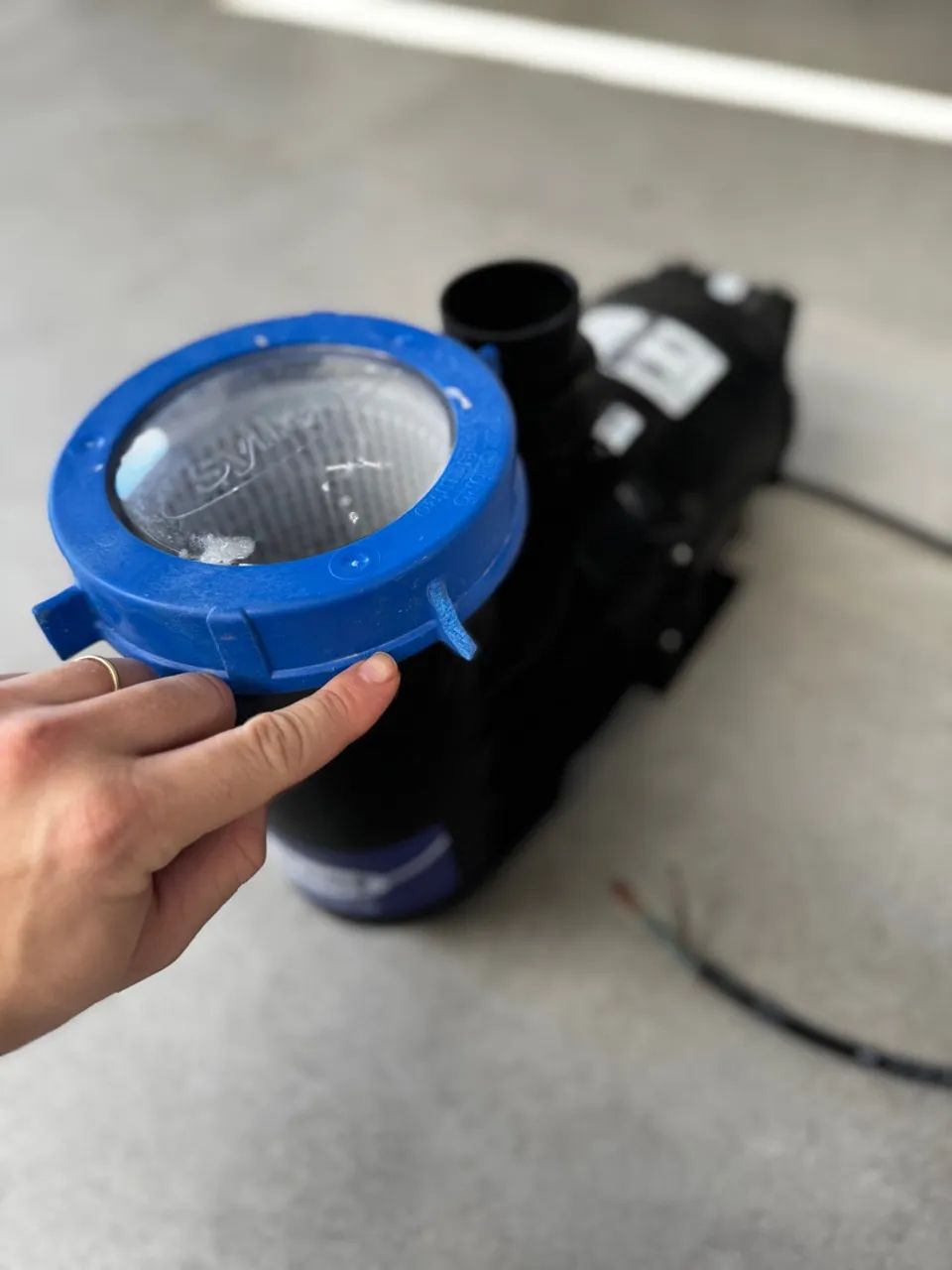 Bomba Para Piscina 3/4 Cv Motobomba Silenciosa Syllent 220v - Foto 4