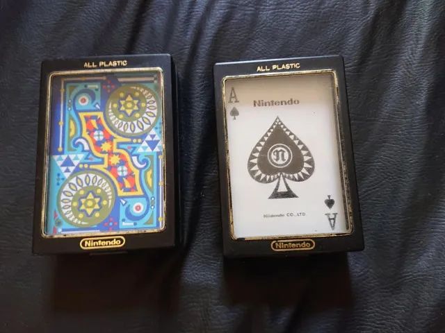 kit 2 baralhos nintendo original japan japão - Foto 2