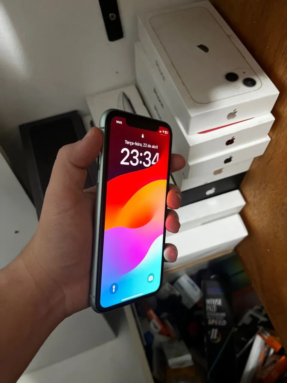 iPhone 11 - verde - 64gb - Face ID off  - Foto 3