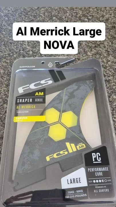 Quilhas FCS II - Novas e Originais  - Foto 3