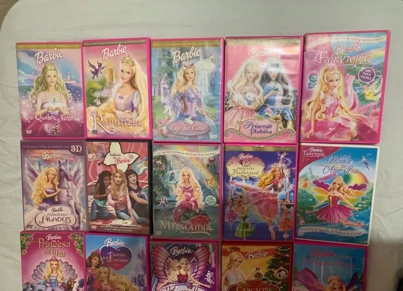 Coleção de DVDs Barbie - 26 DVDs - Foto 2