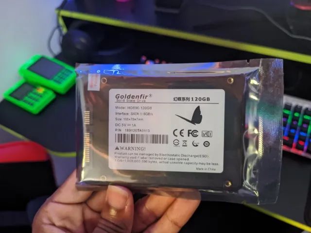 SSD 500GB Goldenfir - Frete Grátis + 3 meses de Garantia - Foto 2