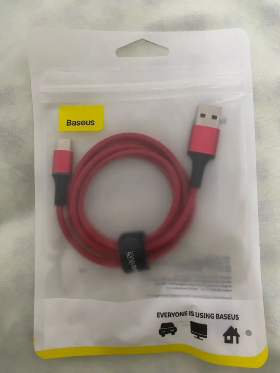 Cabo USB tipo C , carregamento rápido , baseus original . - Foto 5