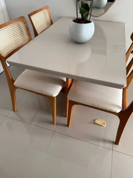 Mesa Tampo de Vidro (somente mesa) - Foto 2