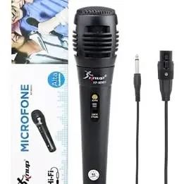 Microfone Dinâmico Unidirecional com Fio KP-M0001 - KNUP