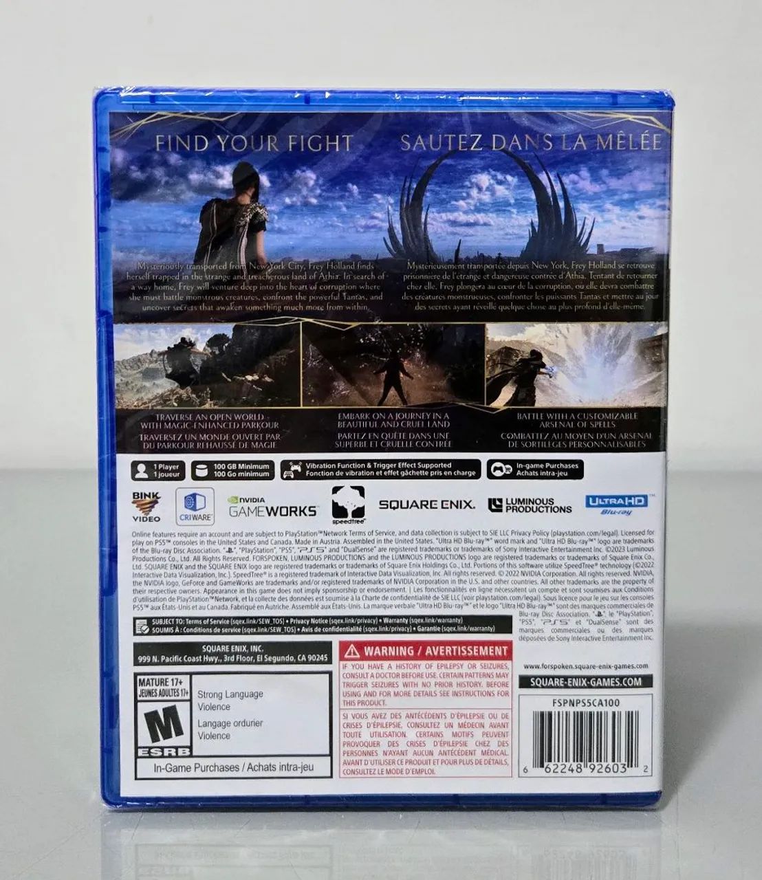 Forspoken PS5 Lacrado  - Foto 2
