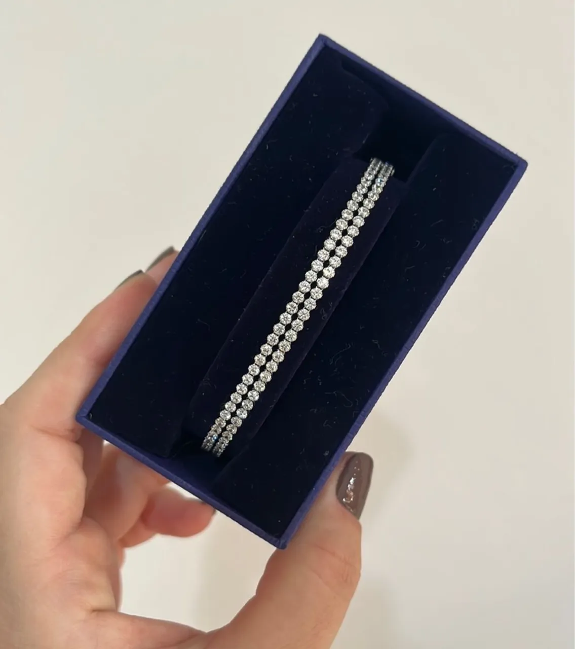 Pulseira de cristais Swarovski