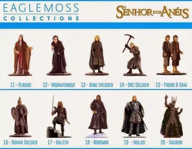 Miniaturas Senhor Dos Anéis Eaglemoss - Foto 3