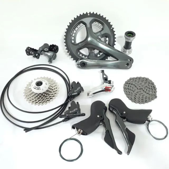 SHIMANO Tiagra 4720系 Grupo Shimano Tiagra 4720 completo Hidráulico - Ciclismo - XV de