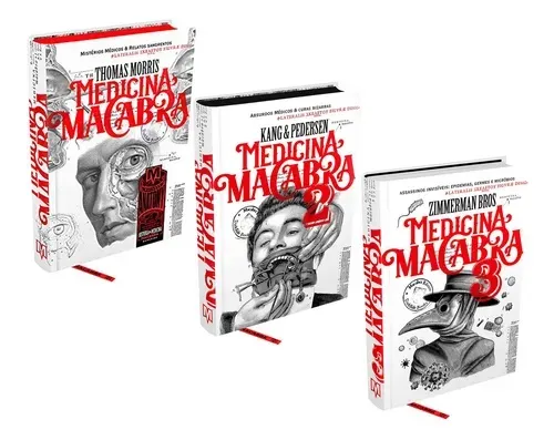 Coleção Medicina Macabra - Livros