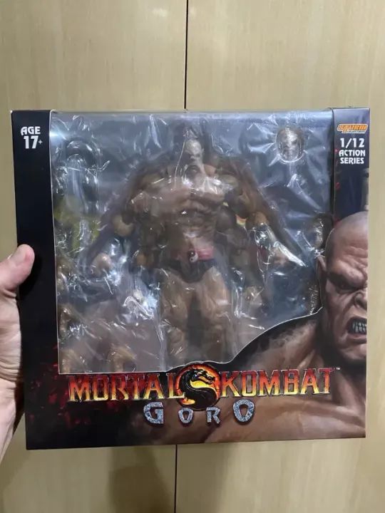 Goro Mortal Kombat Boneco Goro Storm Collectibles 1:12