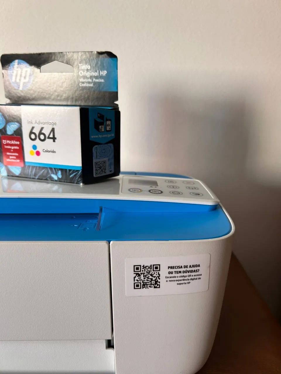 Impressora HP Deskjet 3776 c/ cartucho  - Foto 2