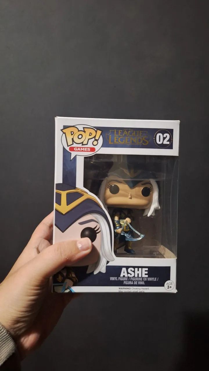 Pop! Games League of Legends Ashe - Figura de Coleção