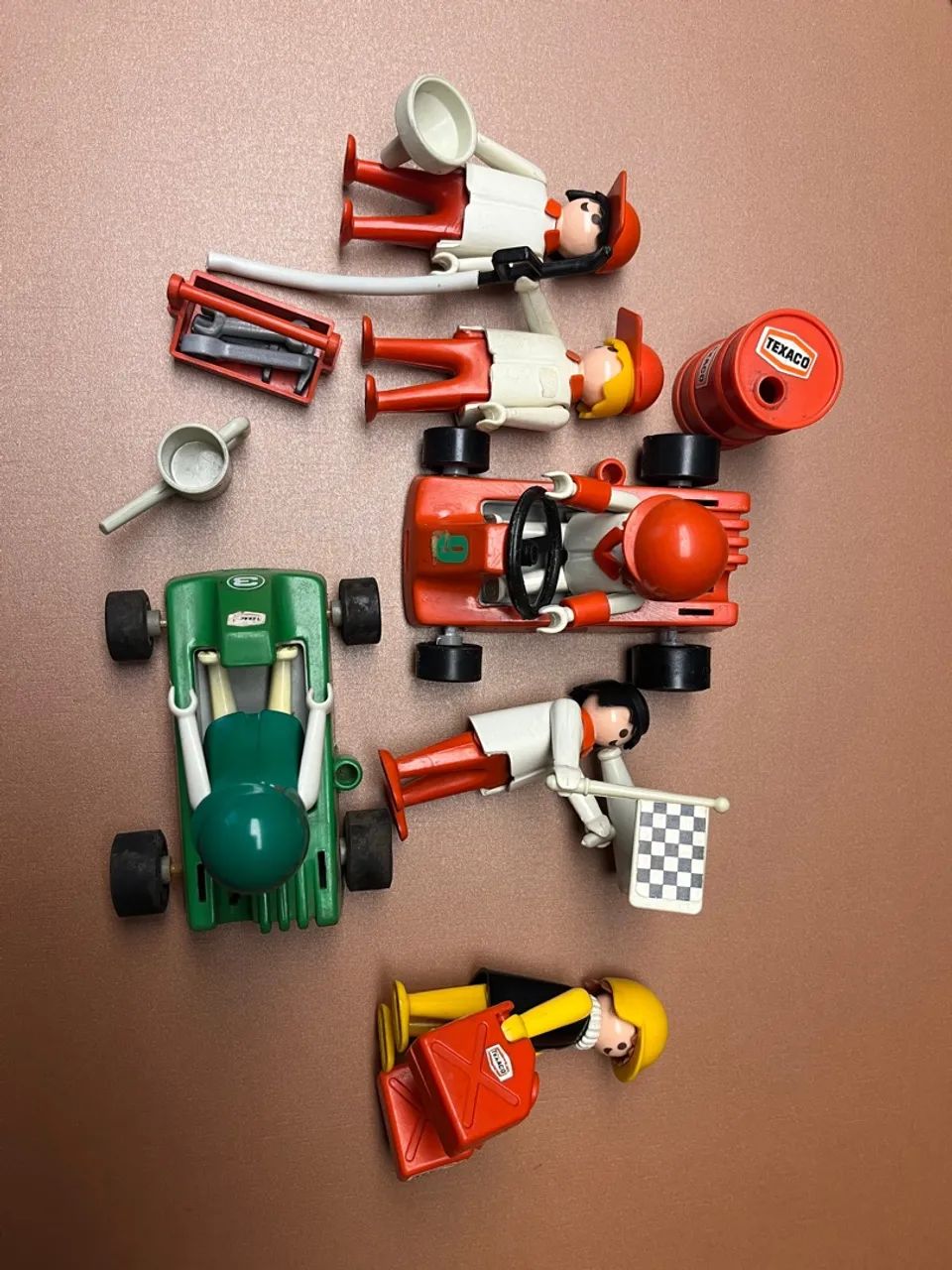 Playmobil trol texaco antigo kart fórmula 1  - Foto 3