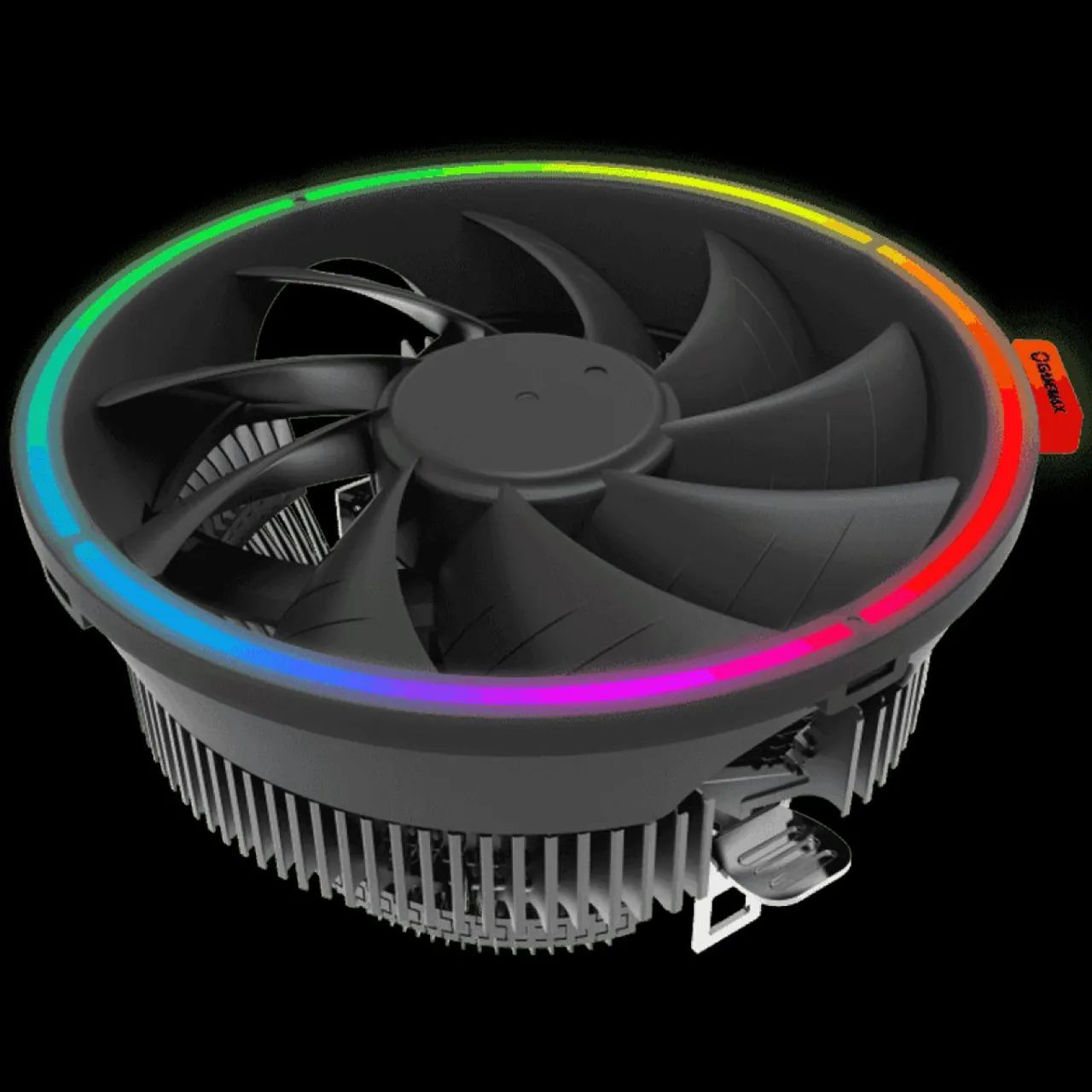 Cooler Processador Gamemax Gamma 200 RGB 120mm 95w 4 Pinos Novo Lacrado