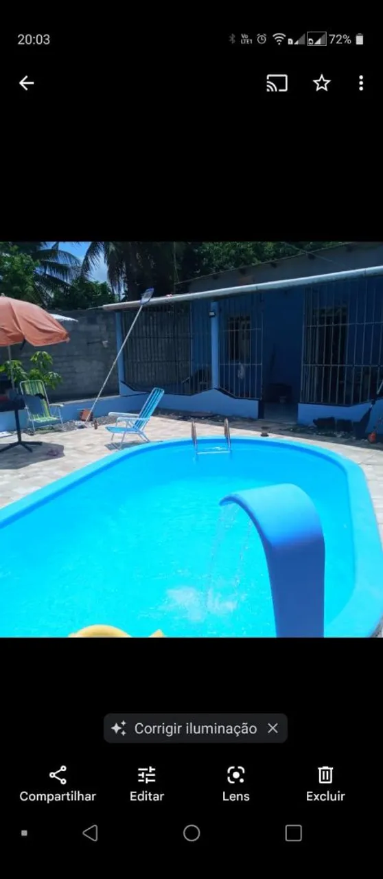 Casa com piscina em Dias D'Ávila,analiso troca em Salvador