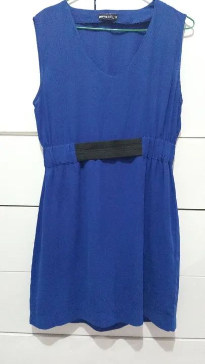 Vestido de crepe tam 38