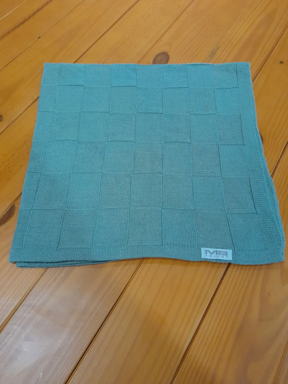 Cobertor para bebê verde