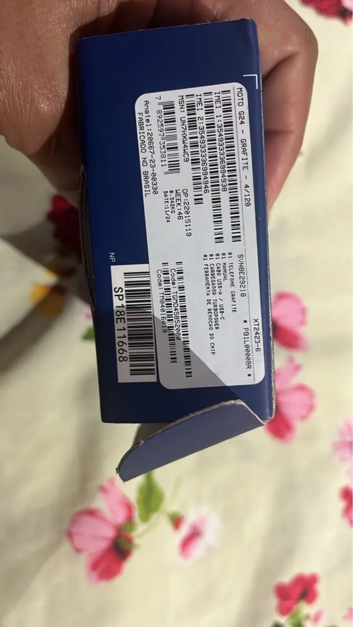 Vendo motoG24 zero