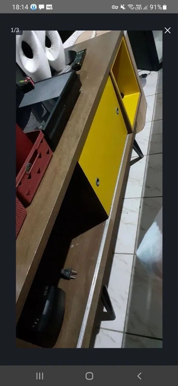 Cama Box king size com 2 colchões +rack retro  - Foto 5