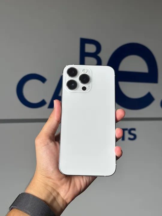 iPhone 14 Pro Max 128gb Branco Seminovo - Celulares e Smartphones