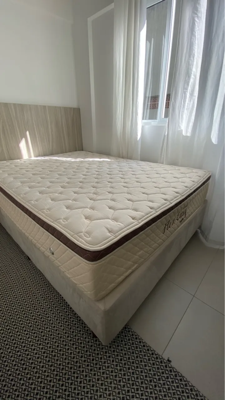 Cama Box com Colchão Flex Easy