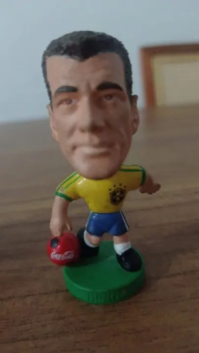 mini craque coca-cola rivaldo / taffarel / dunga - Foto 3