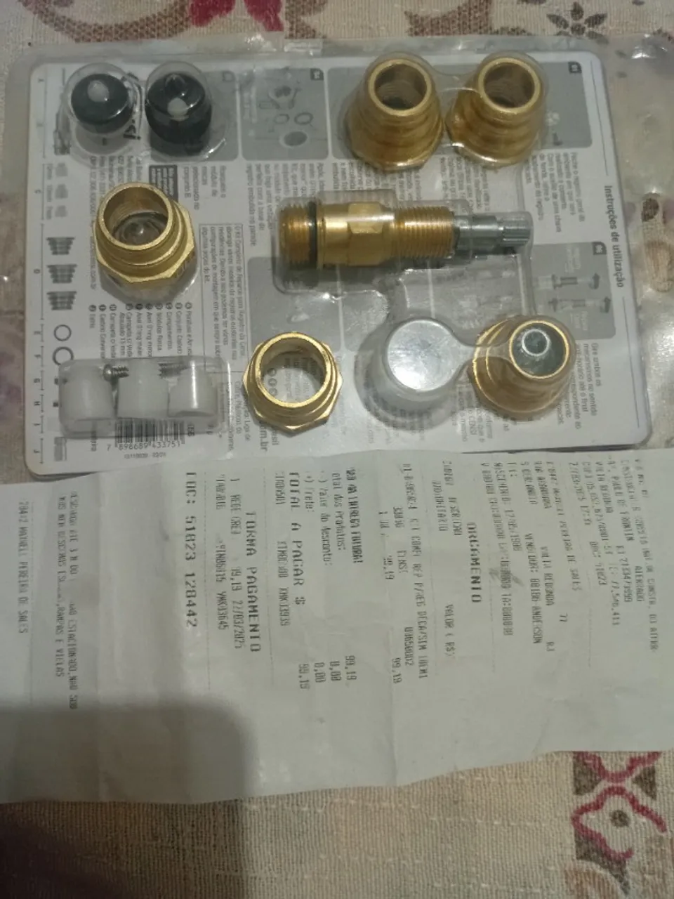 Vendo peças pra registro de chuveiro