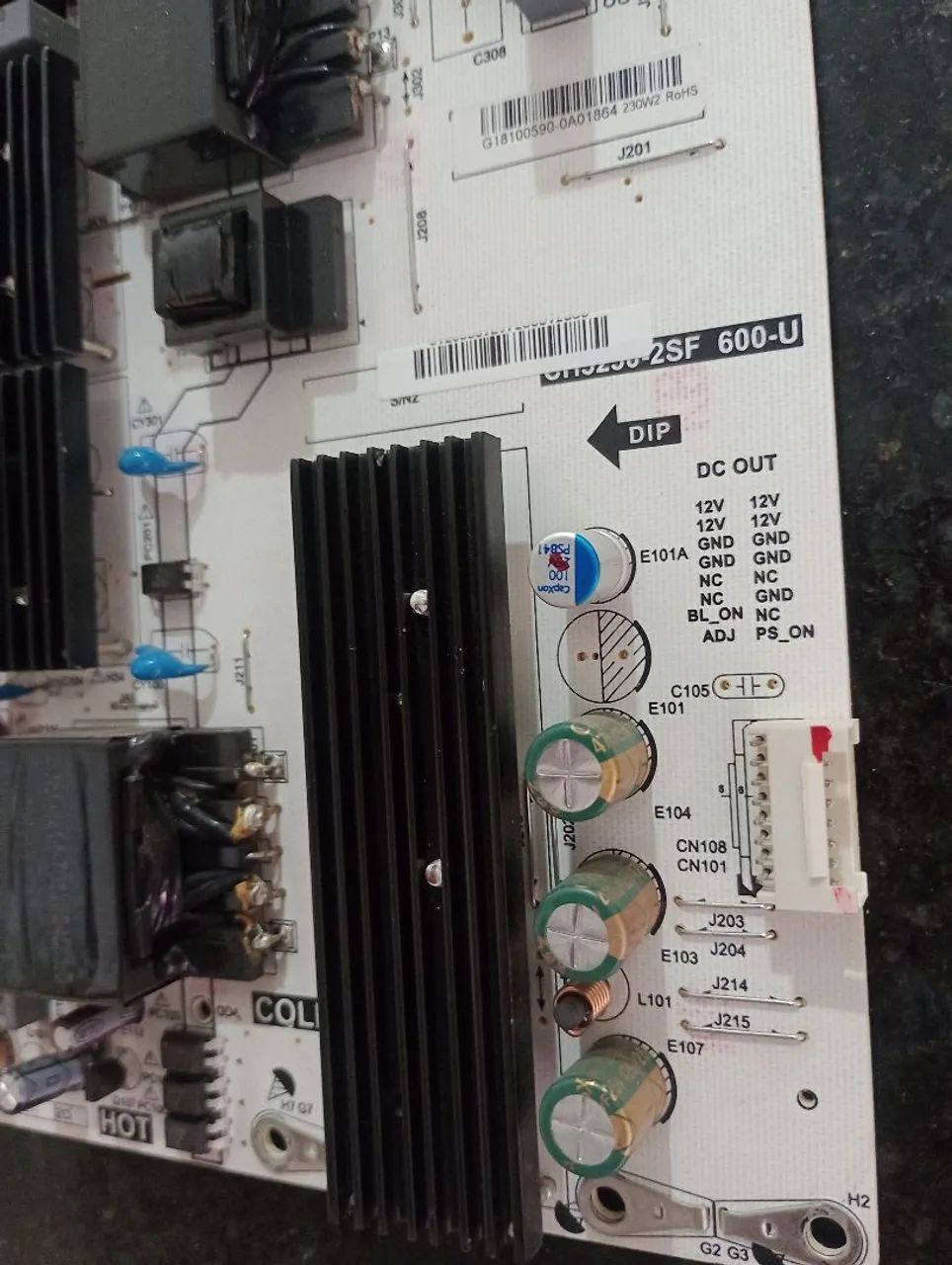 Placa fonte tv Philco PTV65F80SNS  - Foto 3