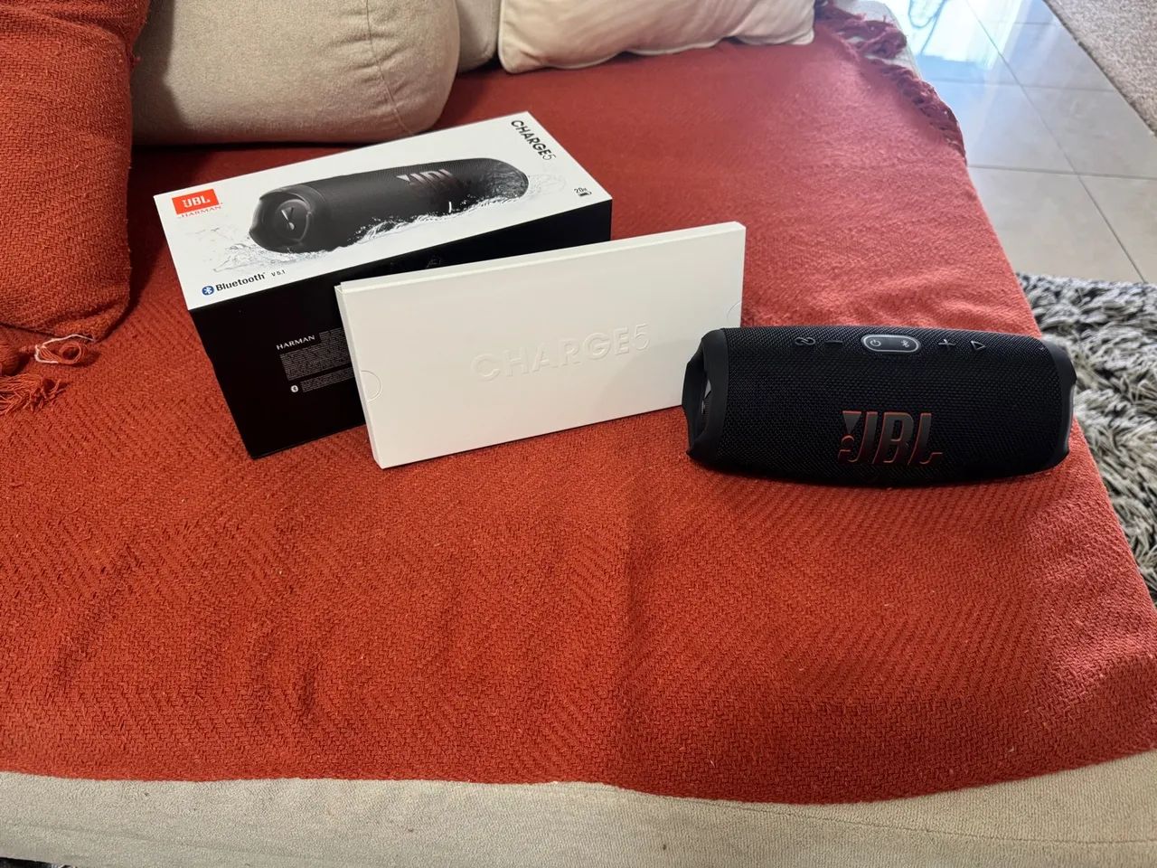 JBL Charge 5 novo com caixa 2 meses de uso - Foto 4