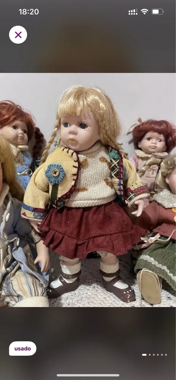 bonecas de porcelana. - Foto 5