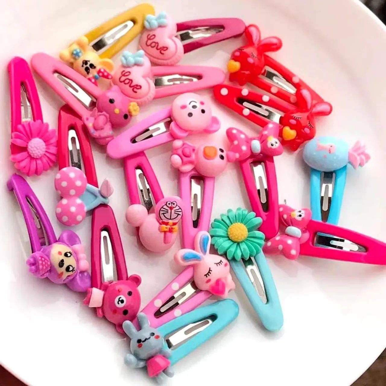 Kit de Acessórios para Cabelo Infantil - 3 Pacotinhos com 4 unidades cada - Foto 4