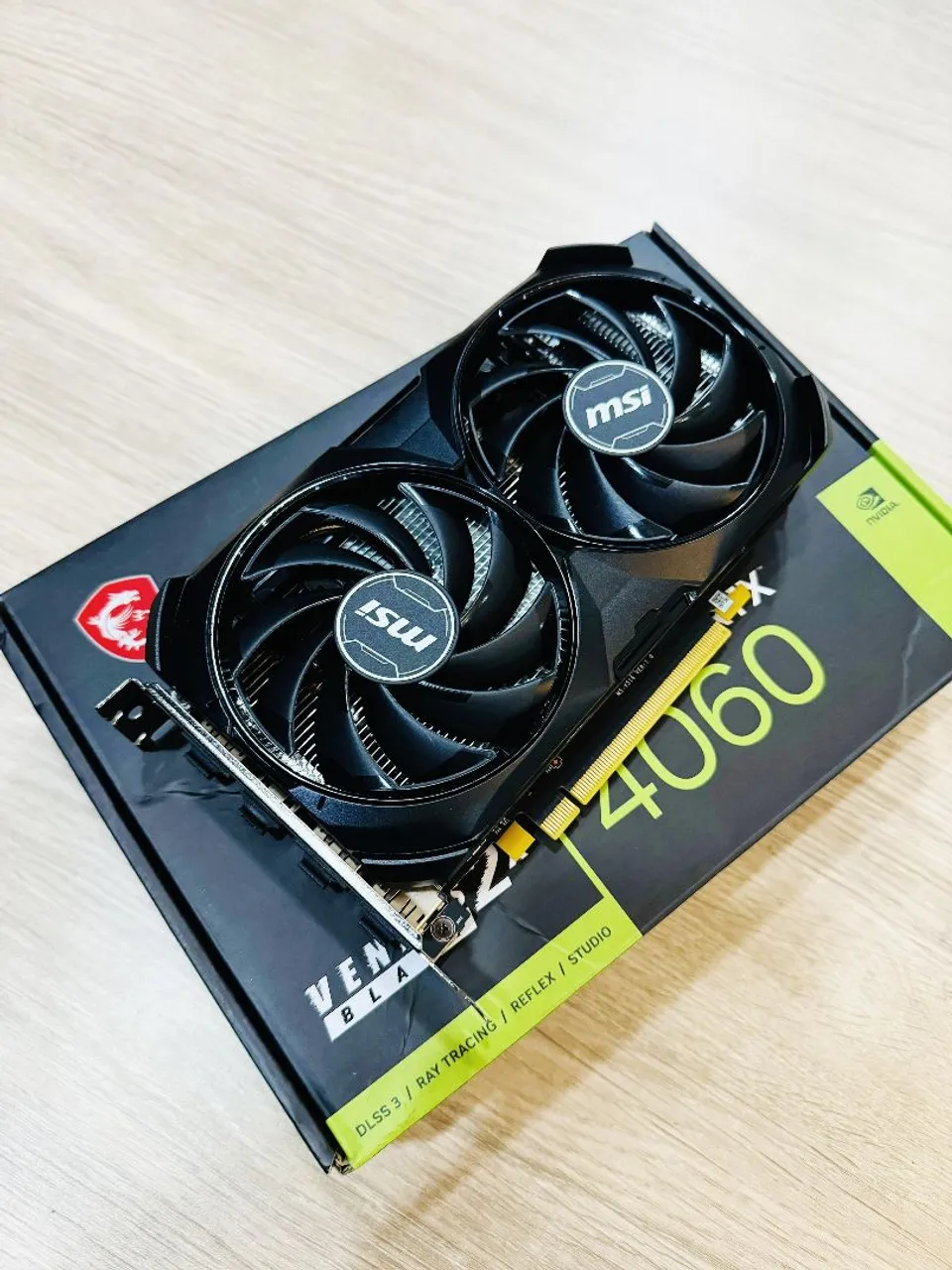 PLACA DE VÍDEO 40 SÉRIES RTX 4060 8GB GDDR6 MSI VENTUS 2X