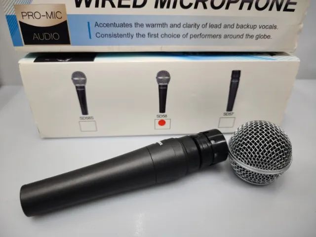 Microfone Soundrix Sd-58 Vocal Dinâmico!! - Foto 2