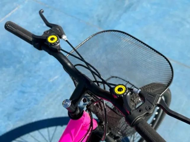 Bicicleta Aro 26 Colli Allegra City Cazelle - Freio V-Brake Aço Carbono 18 Marchas - Novo - Foto 3