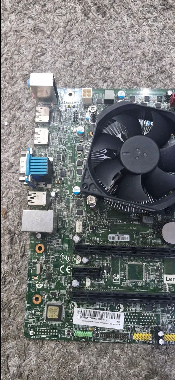 PLACA MAE LENOVO THINKCENTRE M910S + CPU COOLER - Foto 3