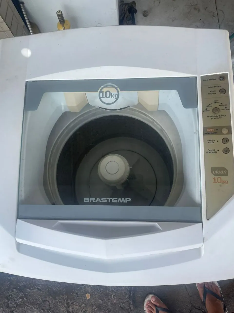 Máquina de Lavar Brastemp 10kg Clean cesto de inox vendo Máquina de lavar roupas