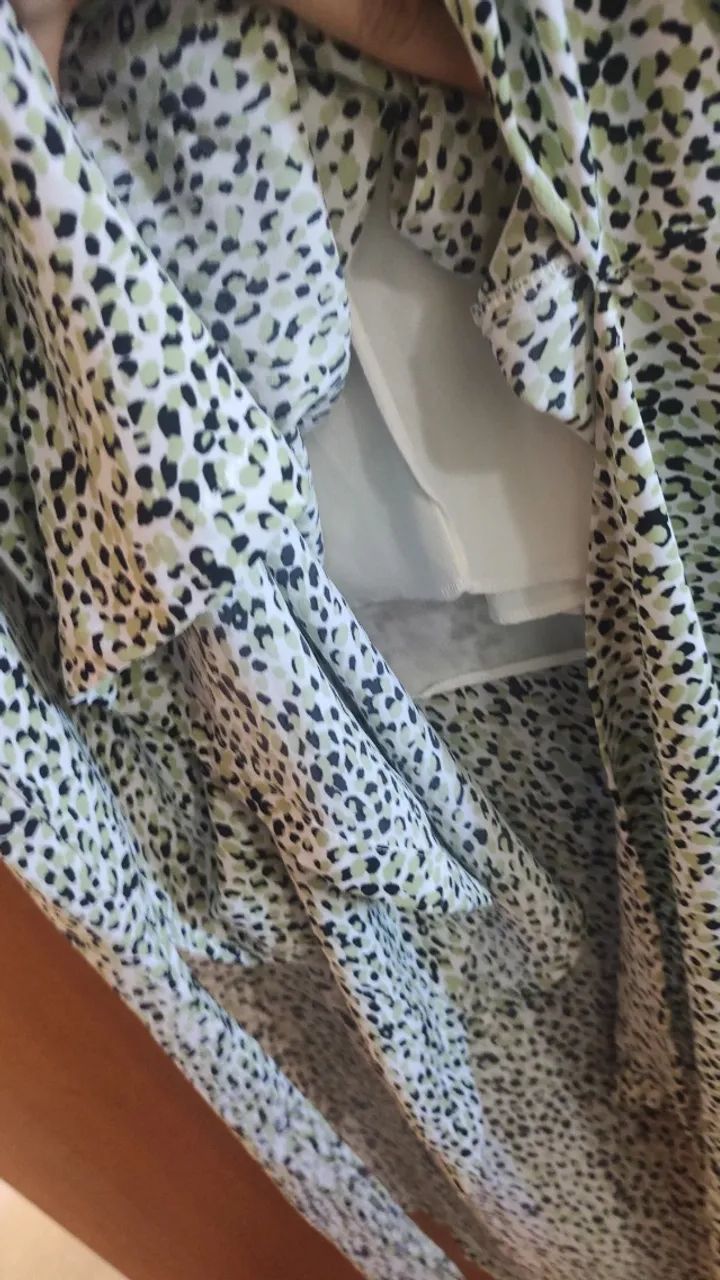 Vestido de Gestante - Emma Fiorezi - verde - Foto 5