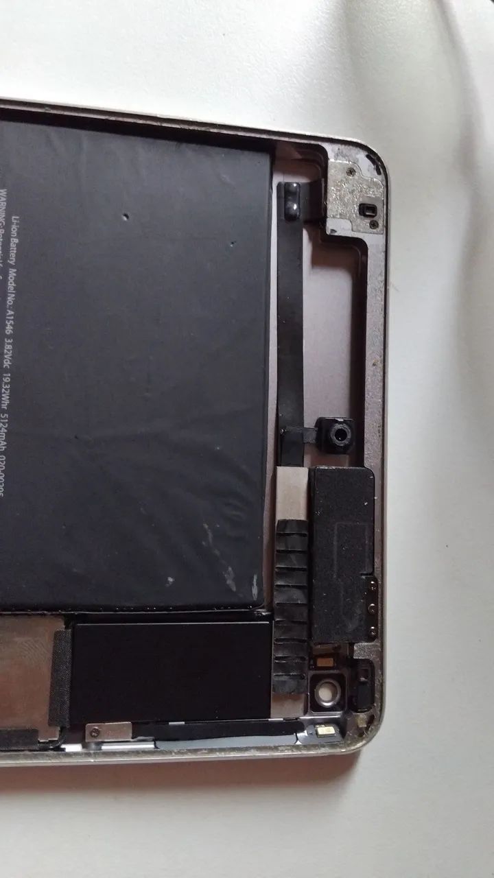 Carcaça ipad mini 4 A1538- RETIRAR PEÇAS  - Foto 2