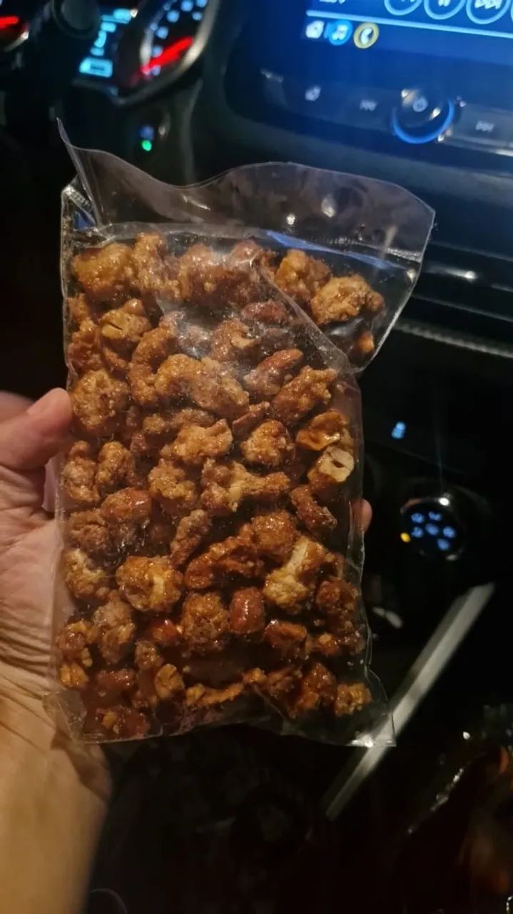 Castanha Crocante Caramelizada!