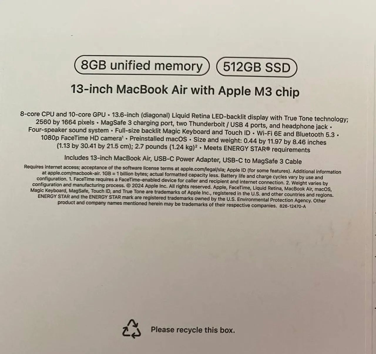 MacBook Air M4 13.6 2025 16GB/ 256SSD - Foto 2