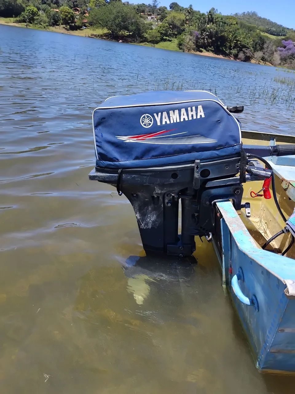Motor de popa Yamaha 15 HP  - Foto 3